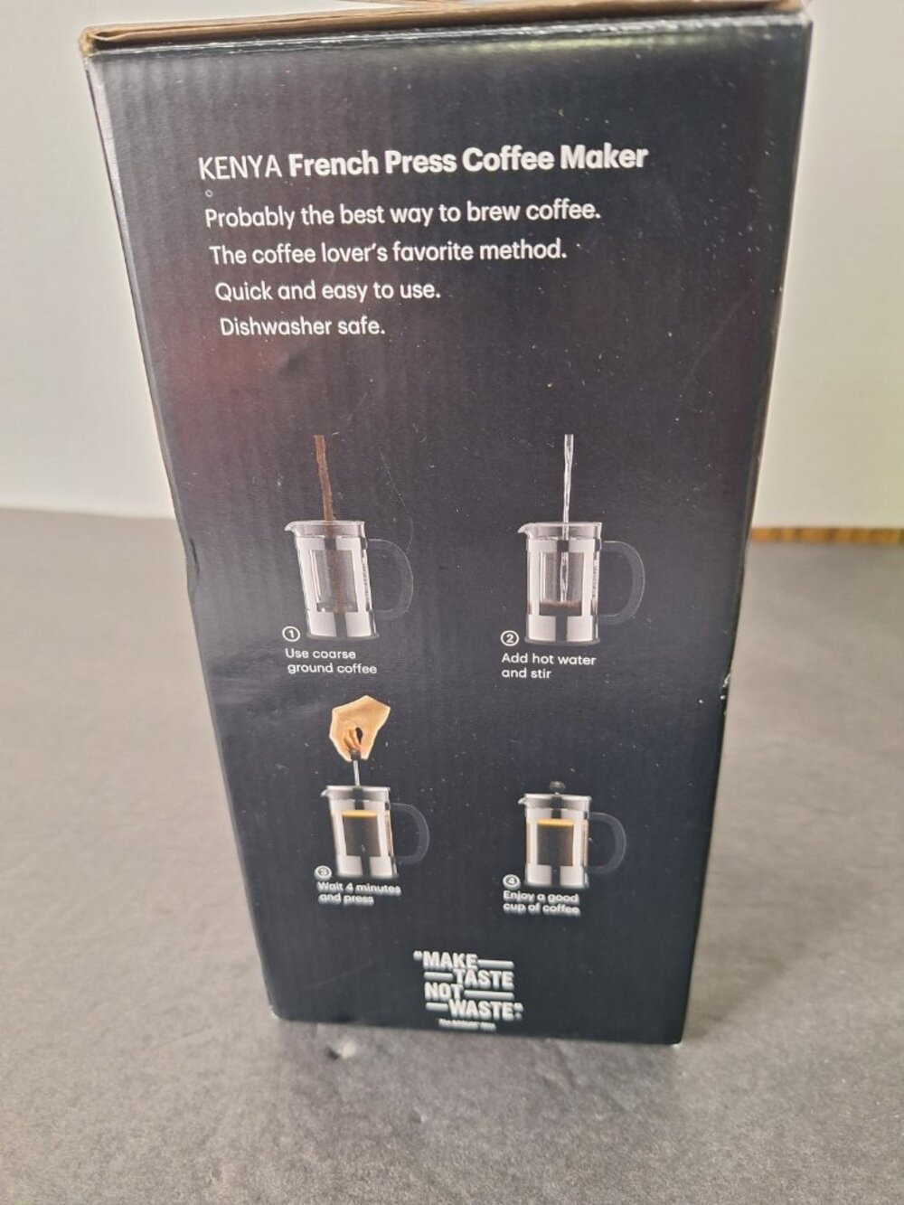 Bodum Kenya French Press 8 Cup Coffee Maker, 34 Fl oz - Picture 10 of 10